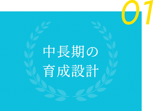 01 中長期の育成設計